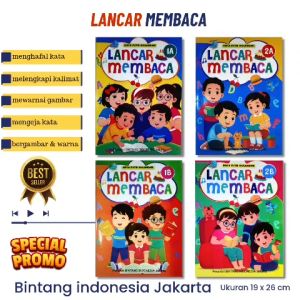 LANCAR MEMBACA 1A 1B 2A 2B BERGAMAR & FULL COLOUR