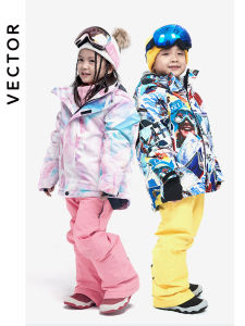 VECTOR | Warm Waterproof Windproof Ski Suit Childrens