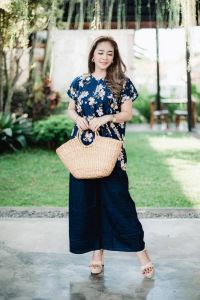 Alesha - SET LONG TUNIK MOTIF TERBARU SETELAN TUNIK TERBARU WANITA KEKINIAN  SETELAN MIDI KULOT SET OOTD HIJABERS TERLARIS