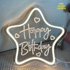 LED Neon Sign Light Lemon Tea Advertisement Board Illuminated Bbq Decorative Night Lighting Acrylic Modern Minimalist Style