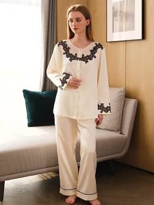 Heavyweight Silk Lace Sleepwear Women