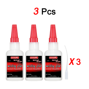 Super Extra-Strong Glue 689 High-Strength Oily Welding Glue Instant Adhesive - General Purpose Glue For Toy and Furniture Joining - Suitable for Metal Glass Rubber Wood Plastic
