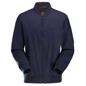 Jeep | Jeep Mens Outdoor Casual Waterproof Jacket Vintage Baseball Coat Flight Outerwear Long Sleeve Cotton Nylon Travel Outdoor