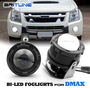H11 Bi LED Fog Light Projector For Isuzu 2006-2014 D-MAX Pick-up Front Bumper Driving Lamps Plug&Play Fog Lenses 3000K 6000K