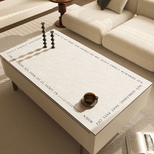 Waterproof Oil-resistant Easy-to-clean Luxury Tablecloth Living Room Coffee Table Mat Protective Pad New Modern Simple Style PVC