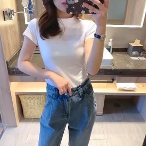 KAOS LENGAN PENDEK WANITA POLOS / KAOS POLOS FIT / KAOS POLOS / KAOS WANITA /KAOS LENGAN PENDEK