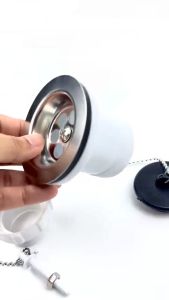 🔥พร้อมส่ง🔥สะดืออ่างซิงค์2.5นิ้ว ใช้สำหรับอ่างซิงค์รุ่นไม่มีรูน้ำล้น รุ่นยอดนิยม เกลียว1-1/2" สะดืออ่างรุ่นเล็ก สะดืออ่างล้างจานรุ่นเล็ก