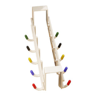 WUBUWEI | Over-the-door Double Hooks No Drilling Required Hanging Rack