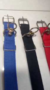 (Kèm chuông) Vòng cổ 2 lớp có móc xoay chống xoắn dành cho Chó từ 6kg đến 25kg Dày Dặn Chắc Chắn