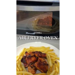 Dowell 15L Digital Air Fryer Oven | Touch Screen | 14 Preset Programs | Air Fry & Rotisserie | 1600W | AF-17E