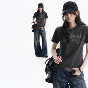 zuocisankon | Vintage American Printed T-Shirt