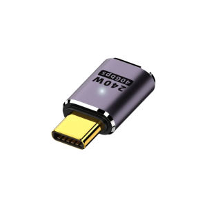 Bộ Chuyển Đổi USB-C OTG Tốc Độ Cao 40Gbps Đầu Nối Hình Chữ U Góc Thẳng Từ Đầu Đực Sang Đầu Cái Dành Cho MacBook Hỗ Trợ Sạc 4K 60Hz USB 4.0 PD 240W