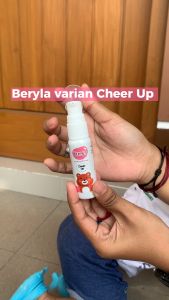 Beryla SOOTHING MASSAGE Cheer Up Essential Oil Baby Minyak Telon Untuk Bayi 22ml