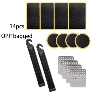 50/30/20/10PCS Bicycle Glue-free Tire Patches Tool Quick Repairing Tyre Protection Patch Adhesive Quick Drying Bike Accessories
