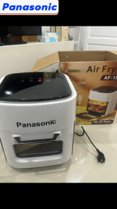 รับประกัน10ปี หม้อทอดไร้น้ำมัน Panasonic Air Fryer 15L 3500W การนัดหมายอัจฉริยะ หน้าต่างกระจก