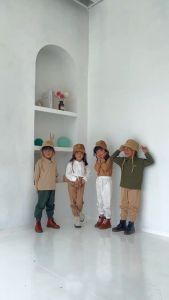 JOGER CHINOS - Promo 5.5 Celana Joger Anak Cewek Cowok Street Pants Street Laki Perempuan Lucu Murah 1-4 Tahun