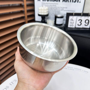 Bát Ăn Cho Trẻ Em Bằng Thép Không Gỉ Dày 304 Bát Hấp Trứng Bát Ăn Phụ Cho Bé Bát Ăn Tròn Bằng Thép Không Gỉ Mờ