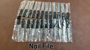 5/10PCS DIY Nail Art Professional Nail File Metal Nail File Double Sided High Quality Nail File Manicure Pedicure Beauty Tool