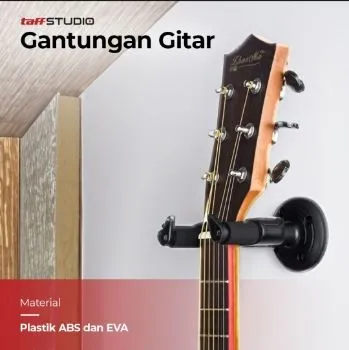 COD Stand Gitar Dinding Besi / Plastik Termurah Original