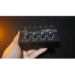 TaffSTUDIO MicroAMP - HA400 Audio Amplifier Mini Headphone 4 Channel Stereo Gratis Adaptor 12V