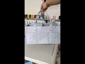 Diaper Caddy Organizer - Portable Baby Caddy Organizer with Handle Nursery Storage Bin and Car Organizer