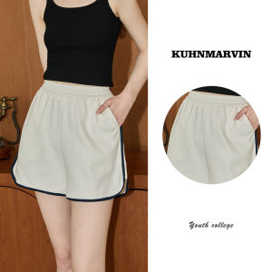 KUHNMARVIN | Quần Short Thể Thao Cao Waist Đôi