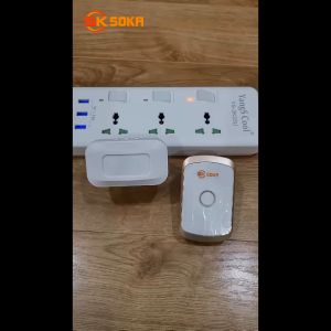 Chuông cảm ứng hồng ngoại báo khách ra vào báo động chống chộm không dây thông minh SOKA- M20