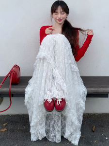 YAYANGREN | Design Sense Korean Style A-Line Tulle Skirt