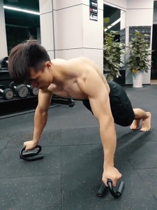 MONZA อุปกรณ์วิดพื้น บาร์วิดพื้น เสริมกล้ามอก กล้ามแขน แบบคู่ No.Y2294