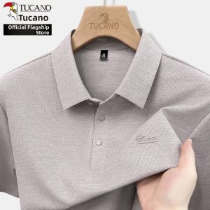 TUCANO | Cool Summer Ice Silk Polo Shirt for Middle-aged and Elderly