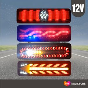1 Set - 12Volt Stoplamp Rem Belakang Running 30cm Untuk Carry PickUp Futur GrandMax - Part 2