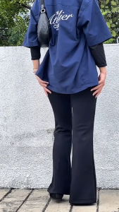 BAHAN PREMIUM | Celana Flare Pants Wanita High Waist Cutbray Terbaru 2025