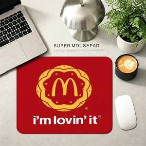KULECHAOWAN | Cute Figure Icon LOGO M-McDonald-es Gifts Custom Skin Keyboard Mat Table Mat Students Gabinete PC Gamer Desktop Mouse pad