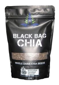 Túi 500g Hạt chia đen Úc Black bag chia date mới