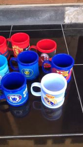 Gelas Mug Motif Klub Sepakbola Bahan Melamin Bisa Untuk Air Panas & Dingin