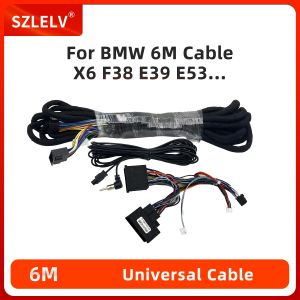 6m Power Extension Harness with Integrated Antenna For BMW 3 5 Series E39 E46 E53 Car Radio Stereo Player 12V