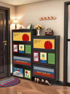 CTYLIGHTZ | Ultra-thin Narrow Shoe Cabinet Steel