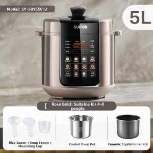 Supor | 0 Coating Deep Soup Electric Pressure Cooker 5L