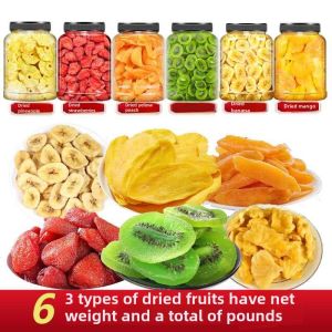 Dried Fruit Official Flagship Store Mango Strawberry Banana Pineapple Macaque Yellow Peach Dry Mixed Package Chip Pure without Adding