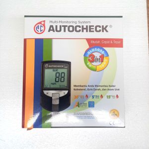 Autocheck GCU 3 in 1 Alat Cek Gula Darah Asam Urat Kolestrol