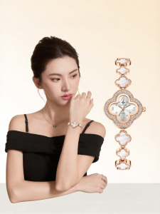 OLEVS | Charming Four-Leaf Clover Watch with Imported Movement