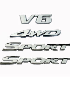 Harrier Sport Car Emblem Modification: Custom Car Stickers & V6 Decorations