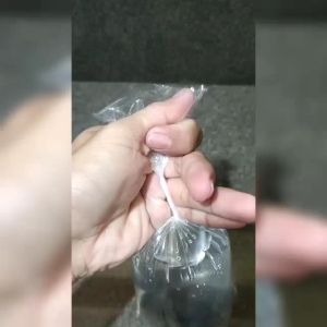 PLASTIC BAG TIER TOOL (Aluminum) Reusable