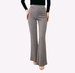 CELANA CUTBRAY SCUBA WANITA HIGH WAIST Scuba Cutbray wanita Premium Flare Pants Kulot Panjang Fit Cantik Nyaman girl outfit ritsuki karet jumbo Tebal ootd hitam Mewah