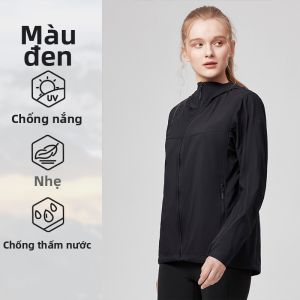 Áo Khoác Chống Nắng Mỏng Nhẹ Có Mũ