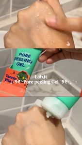 Lab.it Pore Peeling Gel (80g ) Exfoliating gel / Reduces dead skin cells and sebum in the pores / Removes blackheads