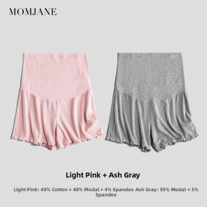 Mom Jane | High Waist Anti-peeking Comfort Maternity Shorts Large Size