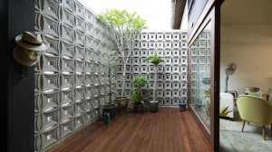 roster beton minimalis anti tampias motif corong hiasan dinding modern lubang angin anti tampias