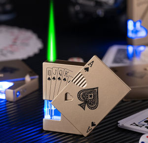 Bật Lửa Hộp Quẹt Gas Khò Lộ Thiên Lá Bài Mạ Vàng Có Đèn Led Mẫu Độc Lạ -Tia Lửa Xanh Chống Gió Bật Lửa Thiết Kế Độc Đáo Kim Loại Cao Cấp Bật Lửa Tiện Lợi Sử Dụng Cho Dân Chơi - Lazada