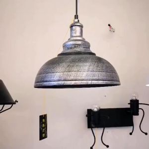 Pendant Light Nordic design Pot lid iron lampshade Drop Light for bar Restaurant decoration lighting chandeliers